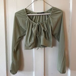 Nasty Gal extreme crop top